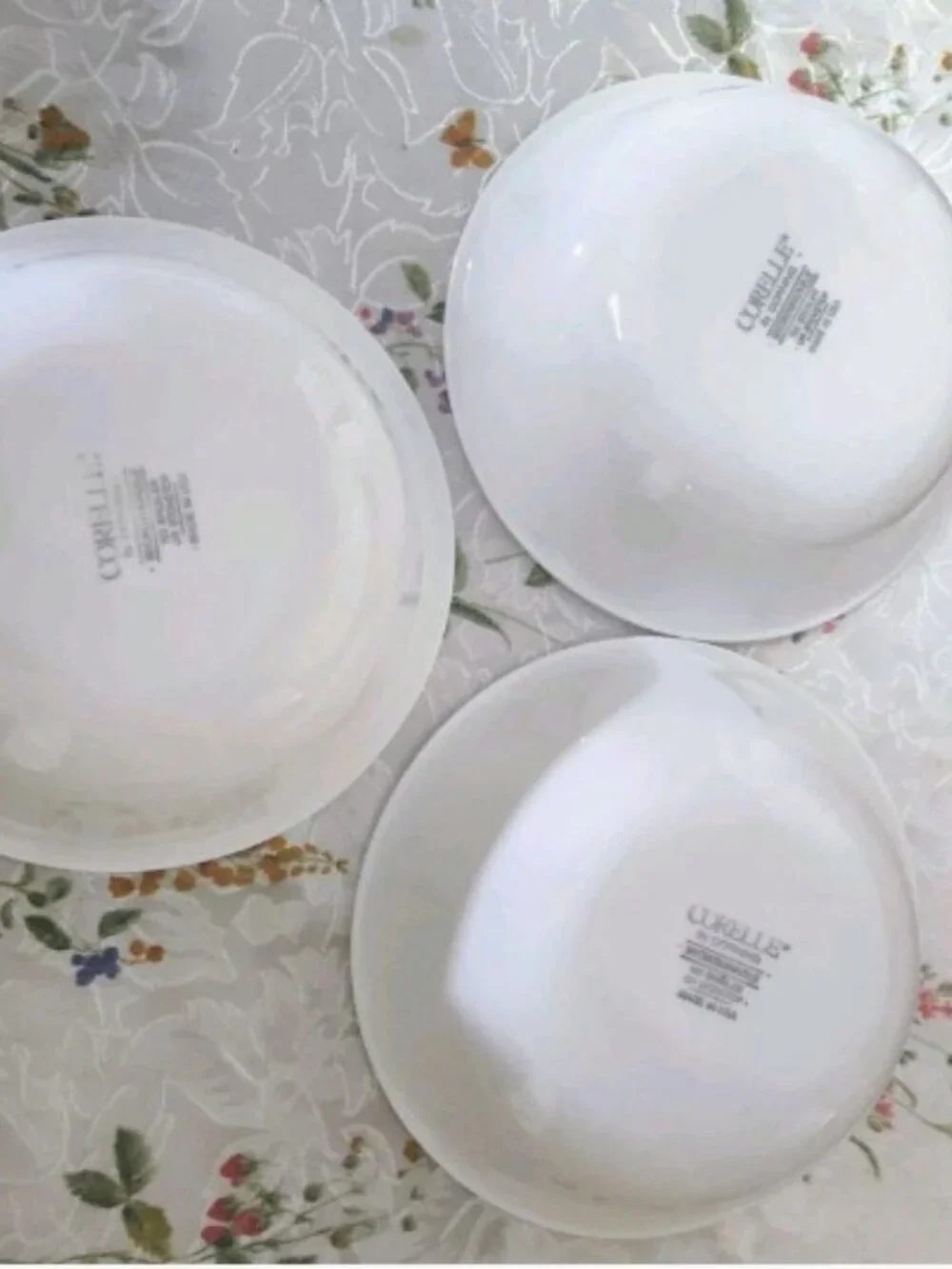 Lot of 7 Vintage Corelle Black